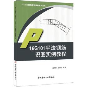 16g101钢筋识图实例教程 建筑材料 栾怀,孙国皖 主编 新华正版