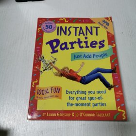 英文原版INSTANT Parties即时派对