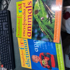 kingfisher first dictionary+Kingfisher First Encyclopedia of Animals(2本合售）