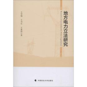 地方电力立法研究王学棉 等中国政法大学出版社