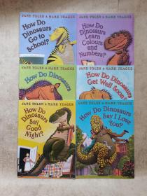 英文有声绘本 How Do Dinosaurs 家有恐龙系列 【6册合售】