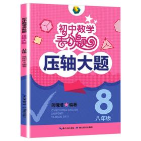 正版 初中数学丢分题压轴大题八年级模拟必刷题训练题库知识大全8年级上册下册人教版北师大版通用数学教辅解题技巧压轴题型大全书