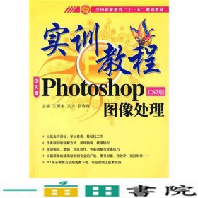中文版PhotoshopCS3版图像处理实训教程王雁南关方罗春燕航空9787802432710