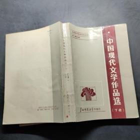 中国现代文学作品选（下册）