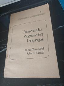 grammars for programming languages