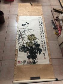 田博庵，字庚石，1958年7月出生，山东人。擅长中国画。毕业于山东工艺美校与菏泽师专艺术系。1998年入菏泽曹州书画院任专职画师。曾任菏泽地区青年美术家协会副主席，菏泽东方美术研究院名誉院长。现为中国美术家协会会员，河南省国画家协会常务理事，河南省美协花鸟画艺委会会员，河南花鸟画协会常务副会长，郑州嵩山书画院专职画家。136×68