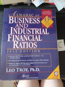 Almanac of Business and Industrial Financial Ratios,with CD-ROM (2012)