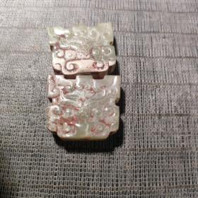古玉兽面