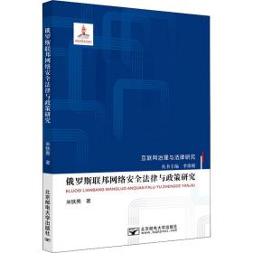 俄罗斯联邦网络安全律与政策研究 大中专理科科技综合 米铁男 新华正版