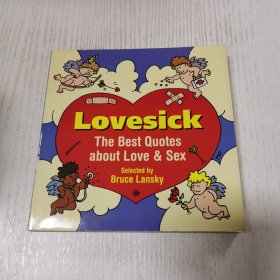 英文原版Lovesick The Best Quotes about Love&Sex相思:關于愛與性的最佳語錄