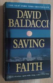 英文原版书  Saving Faith Mass Market David Baldacci  (Author)