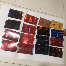 帝豪烟标16种合售