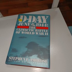 1944年6月6日： 第二次世界大战的高潮战役（英文原版书）