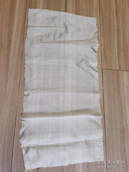 日本裝裱材料，老絹一塊，尺寸62*30
