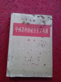 中国农村的社会主义高潮（选本）一版一印