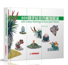 600种手绘多肉植物图谱 9787568017688 朱亮峰 华中科技大学出版社