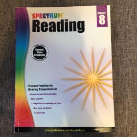 Spectrum - Reading, Grade 8