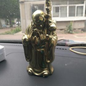 描金长寿老人