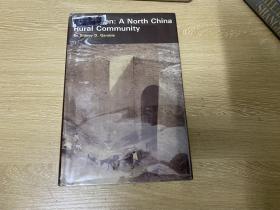 （難得存護封）Ting Hsien, a North China rural  甘博《定縣：一個華北鄉村社區 》，布面精裝，53年前老版書