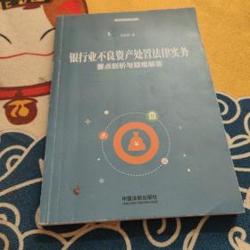 银行业不良资产处置法律实务：要点剖析与疑难解答