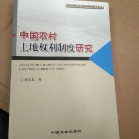 中国农村土地权利制度研究【258】