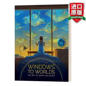 英文原版 Window to Worlds: The art of Devin Elle Kurtz 世界之窗 精装 英文版 进口英语原版书籍