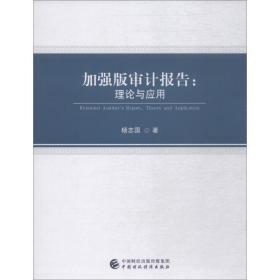 加强版审计报告:理论与应用杨志国中国财政经济出版社