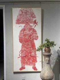 元代石像拓片