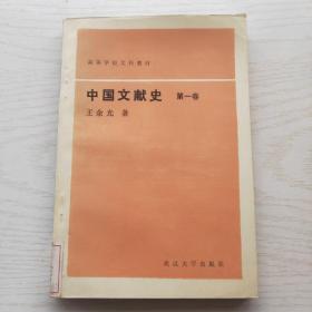 中国文献史（第一卷）1993年1版1印
