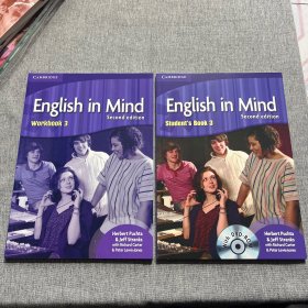 English in Mind Student's Book3 +Workbook3(两本合售)