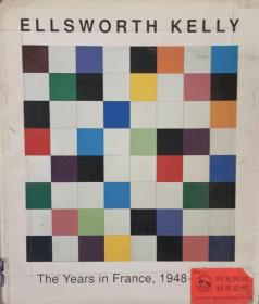 英文原版精装本 埃尔斯沃斯·凯利法国时期画集Ellsworth Kelly the years in France 1948-1954