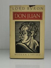 《拜伦   唐·璜》    Don  Juan by Lord Byron [ Modern Library 1984年版 ]（英国诗歌）英文原版书