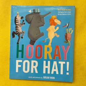 英文原版 Hooray for Hat! 帽子万岁