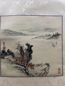 贾耀民《山水小品》