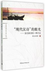 全新正版 现代汉诗的眼光--谈论新诗的一种方法/珞珈语言文学丛书 荣光启 9787516160473 中国社科