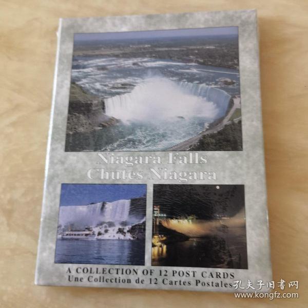 美國和加拿大“尼亞加拉大瀑布”明信片，世界著名瀑布原包裝原版未開封，標價：美金4.98元，