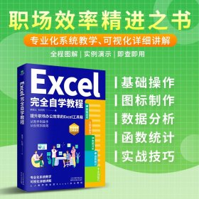 Excel完全自学教程 郭绍义//杜利明 9787557699345