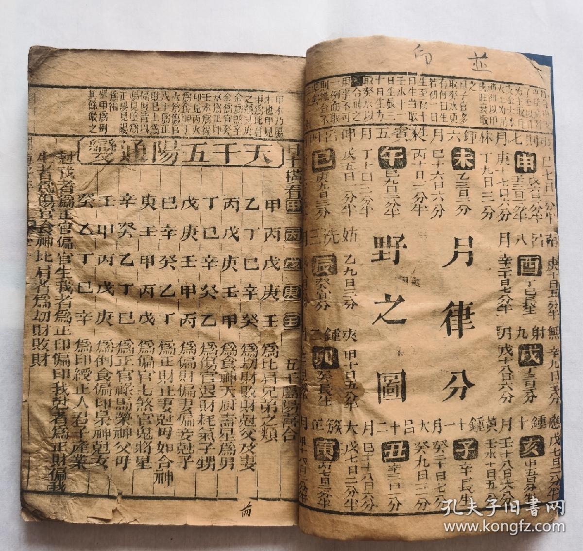 [罕本]【新刊合并官板音义评注渊海子平】中国四柱命理学之圭臬,亦称"