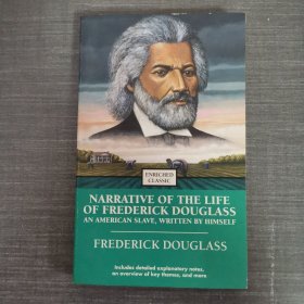 弗雷德里克.道格拉斯:一个美国奴隶的生平自述 英文原版图书