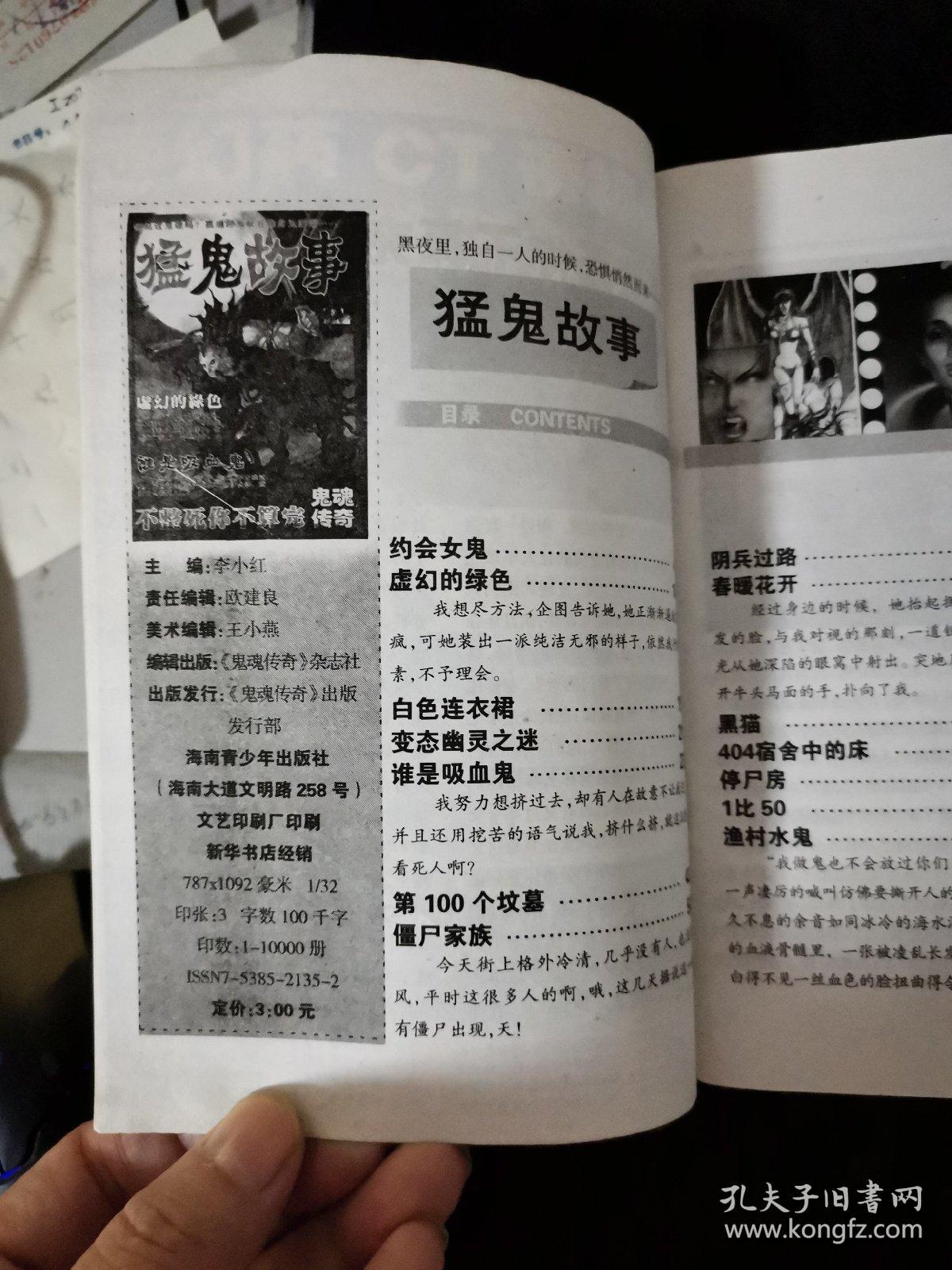 猛鬼故事_《鬼魂传奇》杂志社_孔夫子旧书网