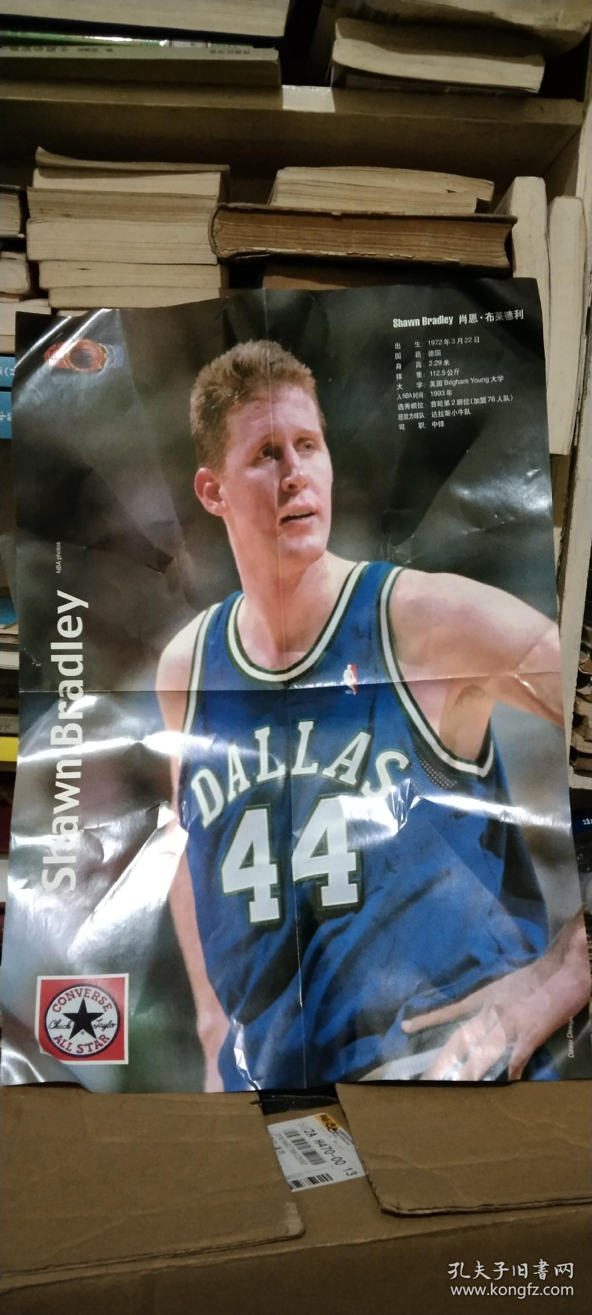 双面海报:肖恩.布拉德利;王治郅