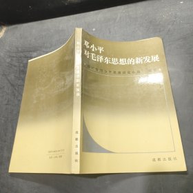 邓小平对毛泽东思想的新发展