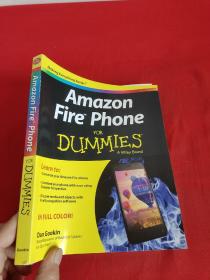 Amazon Fire Phone for Dummies    （ 16開 ） 【詳見圖】