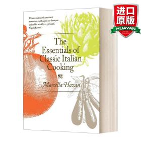 英文原版 The Essentials of Classic Italian Cooking 意式料理烹飪經典要領 精裝 英文版 進口英語原版書籍