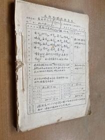老药方：成都市成药调查表（详见书影图片）