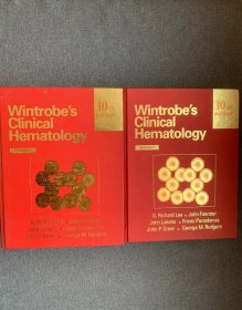 Wintrobe's clinical hematology volume 1 2