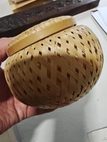 蝈蝈笼子，竹片双层，纯手工制作。（手工测量，有误差）