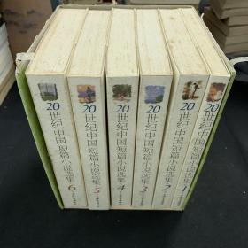 20世纪中国短篇小说选集：1900---1999 （1～6）全六册32开平装