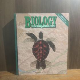 Ate Biology: Principles & Exploratns  【英文原版】