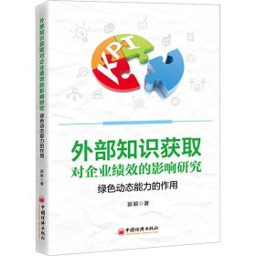 外部知识获取对企业绩效的影响研究 9787513673570 郭颖 中国经济出版社